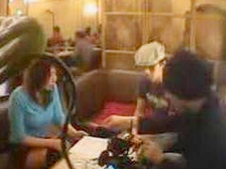 Fucking Hard in Public - A Japanese Girl's Nipple Slip in Tokyo XXX Restaurant